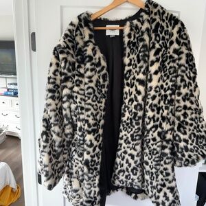 Leopard coat